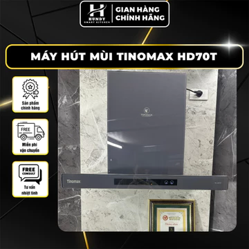 Máy Hút Mùi Tinomax HD70T - Máy Hút Mùi Nhà Bếp Tổng Kho Phụ Kiện Hundy Có Vệ Sinh Tự Động, Quạt Hút Siêu Mạnh