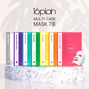 Mặt nạ 16plain Multi-care Vitamin Mask - hạn 2028 Hàn Quốc trắng da dưỡng ẩm giảm mụn IS185