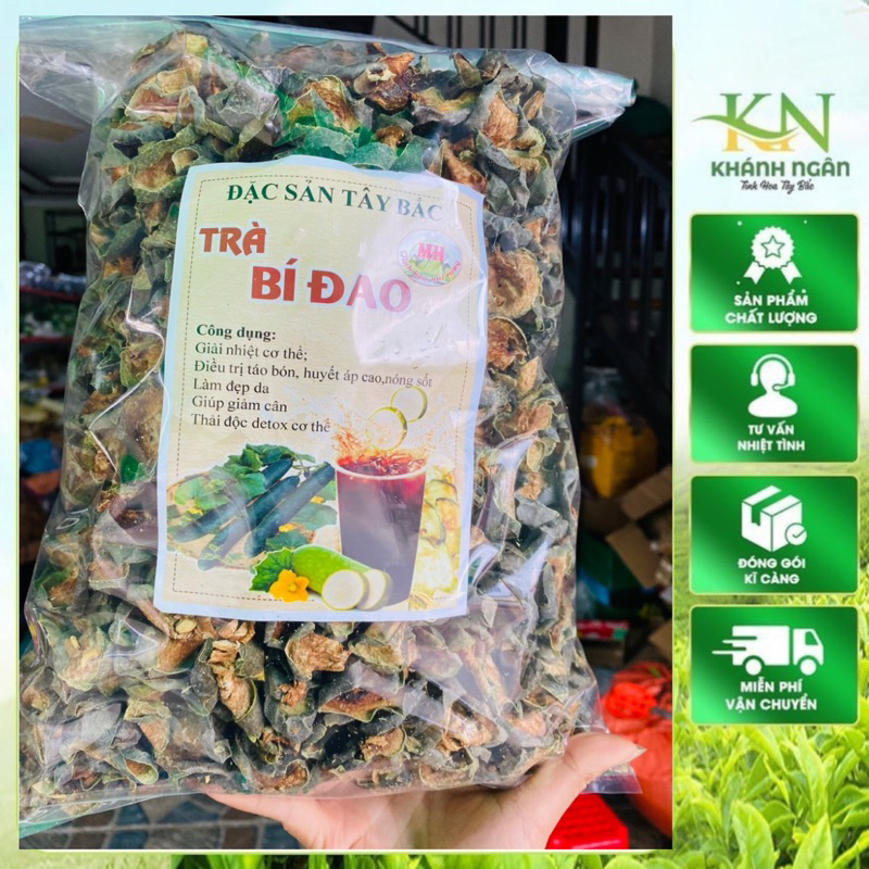 Bí đao khô giúp thanh nhiệt, giúp thân hình thon gọn, giải độc gan và thận, giảm cân 1kg