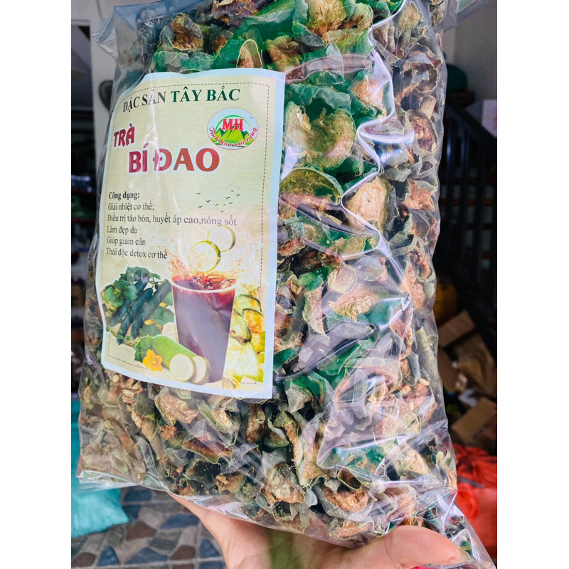 Bí đao khô giúp thanh nhiệt, giúp thân hình thon gọn, giải độc gan và thận, giảm cân 1kg