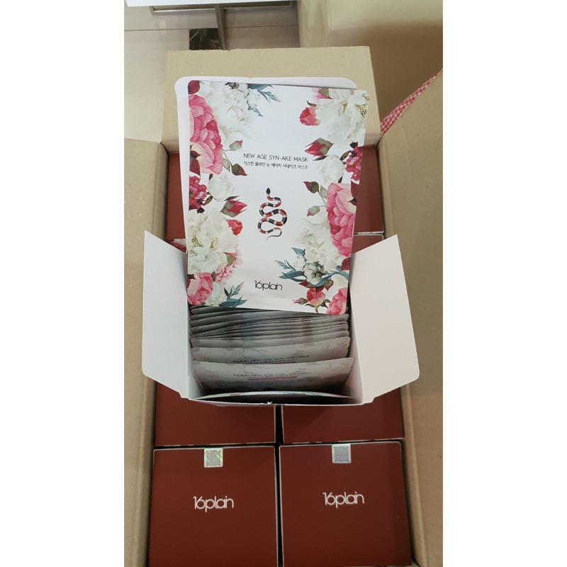 1-5 miếng Mặt Nạ Dưỡng Da  16plain New Age Syn-Ake Mask - hạn 2028 Hàn Quốc  IS181