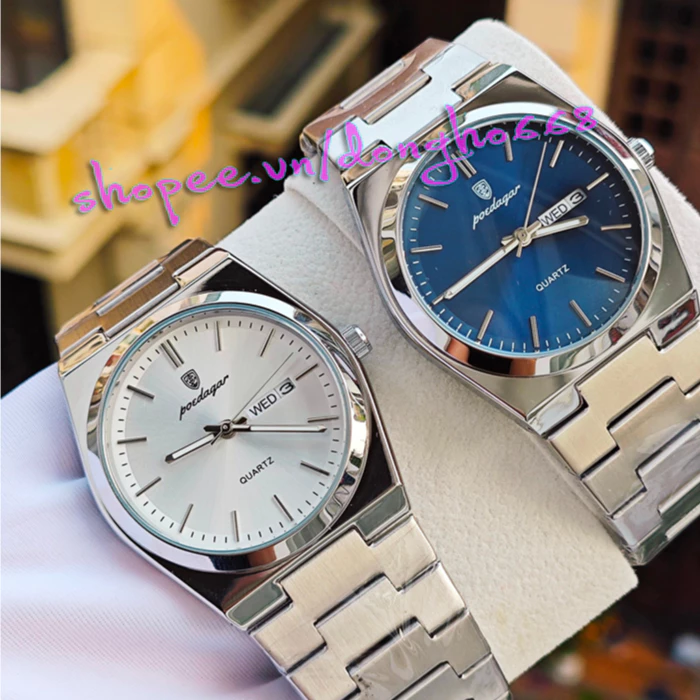 Đồng hồ nam Poedagar 930 PRX dây thép không gỉ