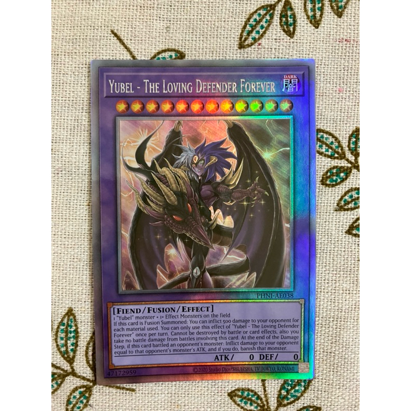 [LiLy_Yugioh] Lá bài PHNI-AE038 Yubel - The Loving Defender Forever (HR ...