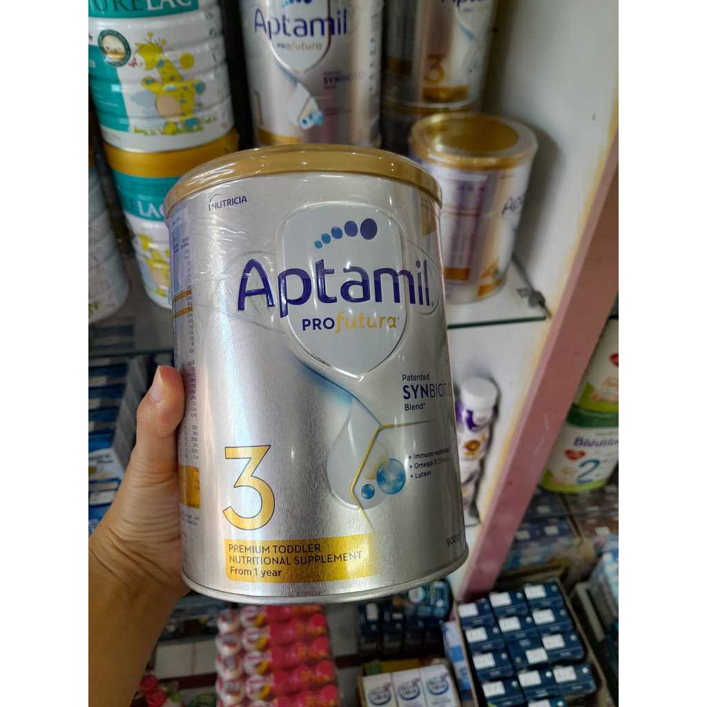 Sữa  tăng trưởng Aptamil Pro Úc lon 900gr giúp bé phát triển toàn diện