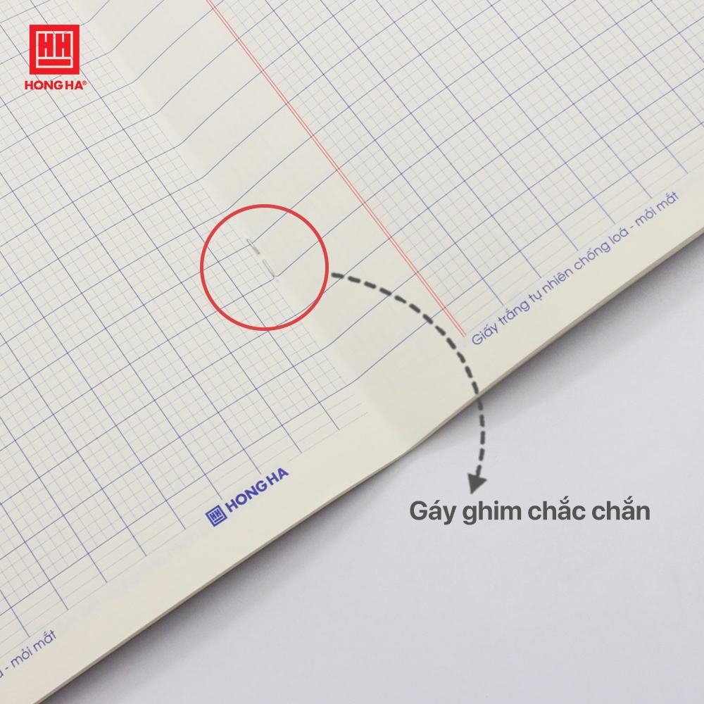 Ảnh Vở 4 ô ly 80 trang School Ếch Cốm Hồng Hà định lượng 100gsm - 0600 3