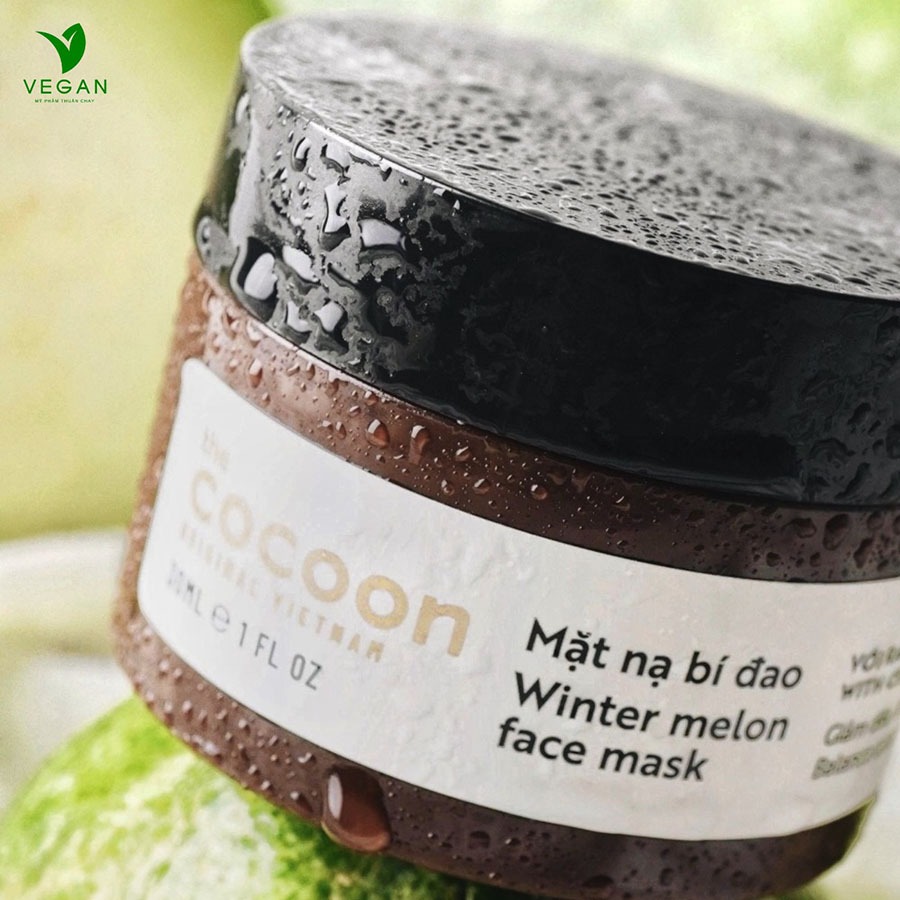 Ảnh Mặt nạ bí đao the cocoon 30ml da dầu và mụn ẩn 3