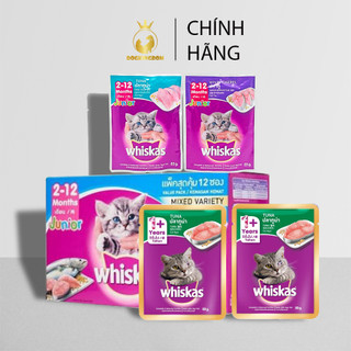Pate Whiskas cho mèo gói 80g