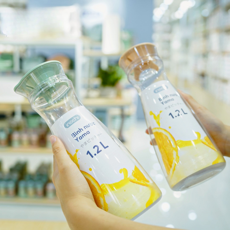 Bình đựng nước Inochi Yama 1.2L và 1.3L