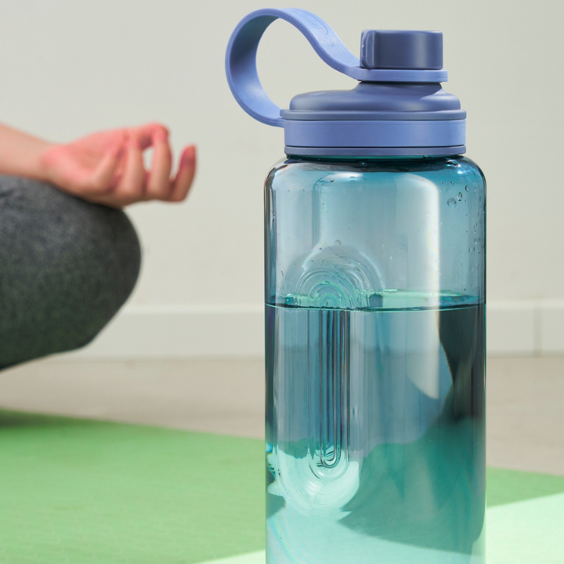 [KÈM ỐNG HÚT] Bình nước Kita Sport 2L Inochi có quai cầm tiện lợi, bình nước cho nam tập gym