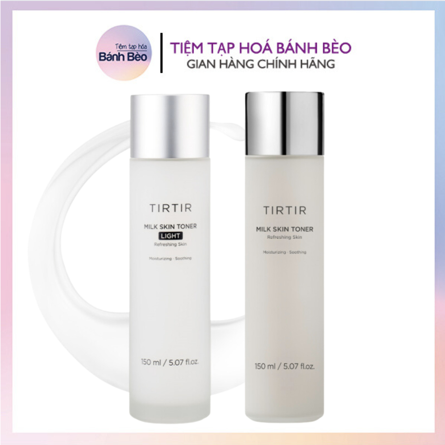 Nước dưỡng sáng da căng bóng TIRTIR Milk Skin Refreshing Toner 20ml ...