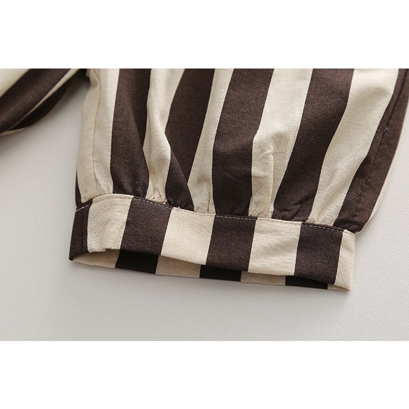 (HÀNG QCCC) Bộ hè qc phối túi chất áo cotton khô kèm quần linen mềm mát phù hợp cho bé đi chơi size 9-20kg,