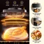 Nồi chiên không dầu Bear J15M1 dung tích 5L, Công nghệ chiên hơi nước ĐỘC QUYỀN, cửa kính trong - BH 18 tháng