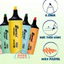 Bút Dạ Quang Highlight Bitex Pastel HL05 Nhiều Màu Văn Phòng Phẩm Sao Mai V302