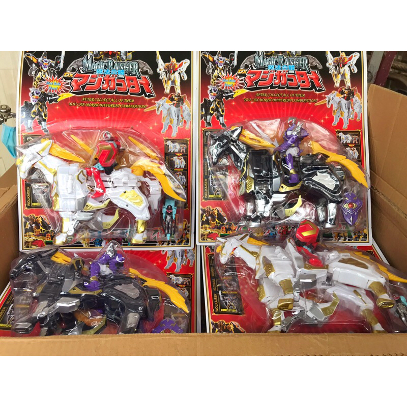Bộ Siêu Nhân Phép Thuật Lắp Ráp Kỵ Mã Magic Ranger | Shopee Việt Nam