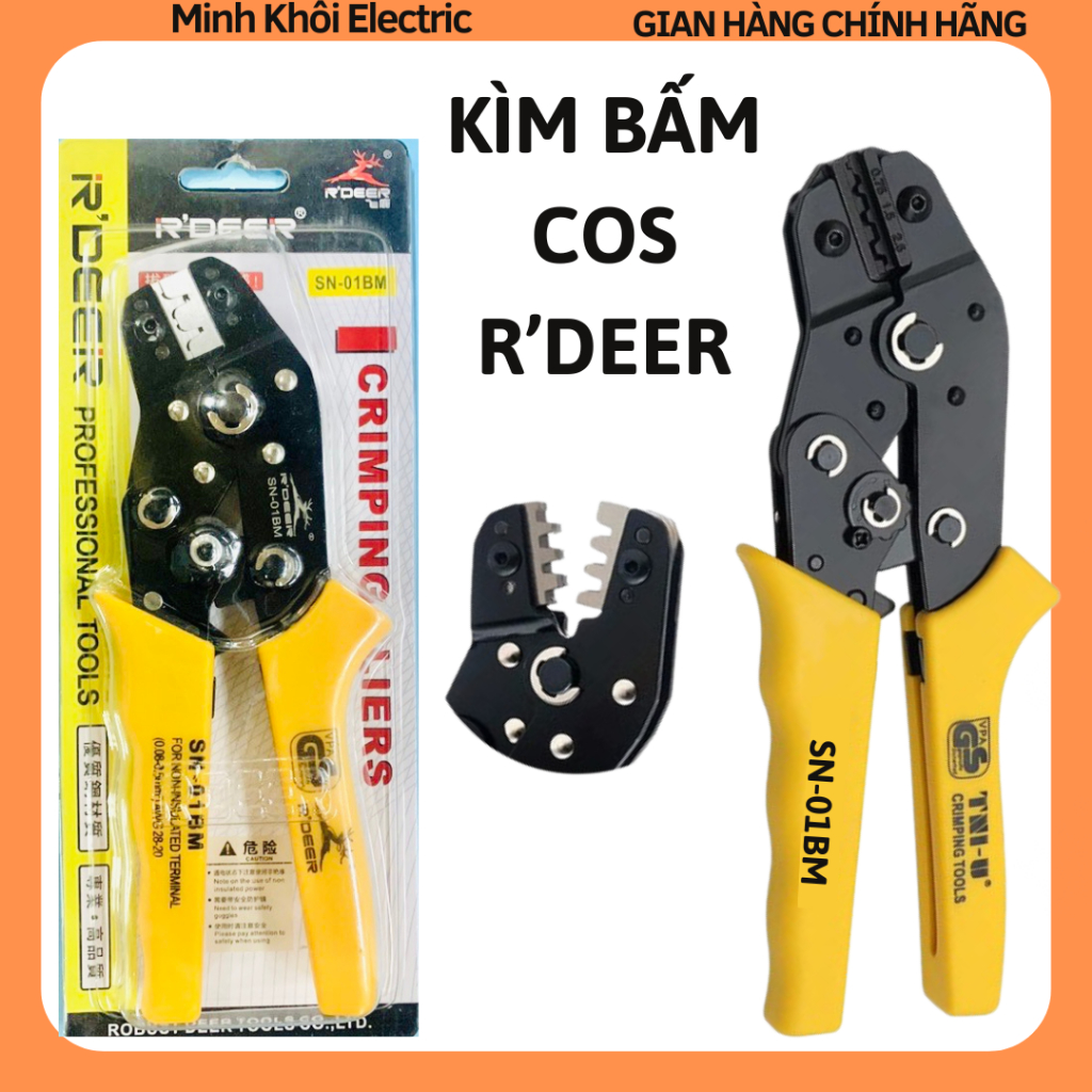 Kìm bấm cos Rdeer SN-01BM SN-02