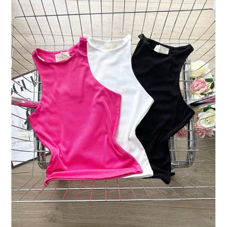 ÁO THUN BA LỖ DÁNG DÀI ÔM BODY BL022