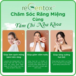 [GIÁ SIÊU RẺ] Combo 520 Tăm Chỉ Nha Khoa reGentox 26 Gói Vệ Sinh Răng Miệng