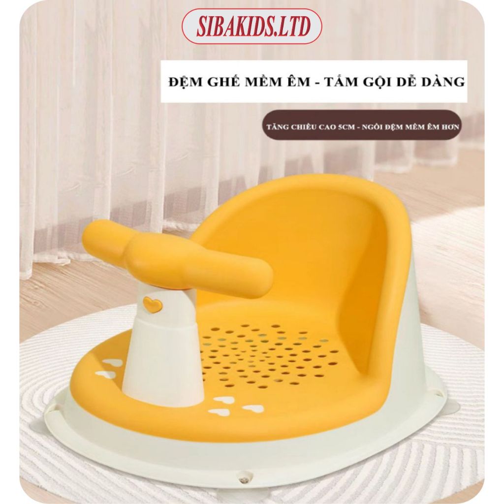 Ghế Ngồi Tắm Chống Trượt Tiện Lợi Dành Cho Bé Từ 6 Tháng Trở Lên