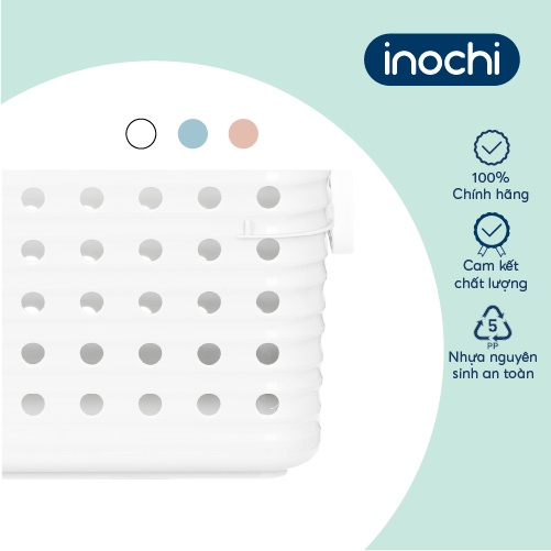 Giỏ xách QUAI BÊN TOKYO INOCHI nhựa cao cấp chắc chắn sang trọng gọn gàng, đựng nhiều đồ, dễ vệ sinh