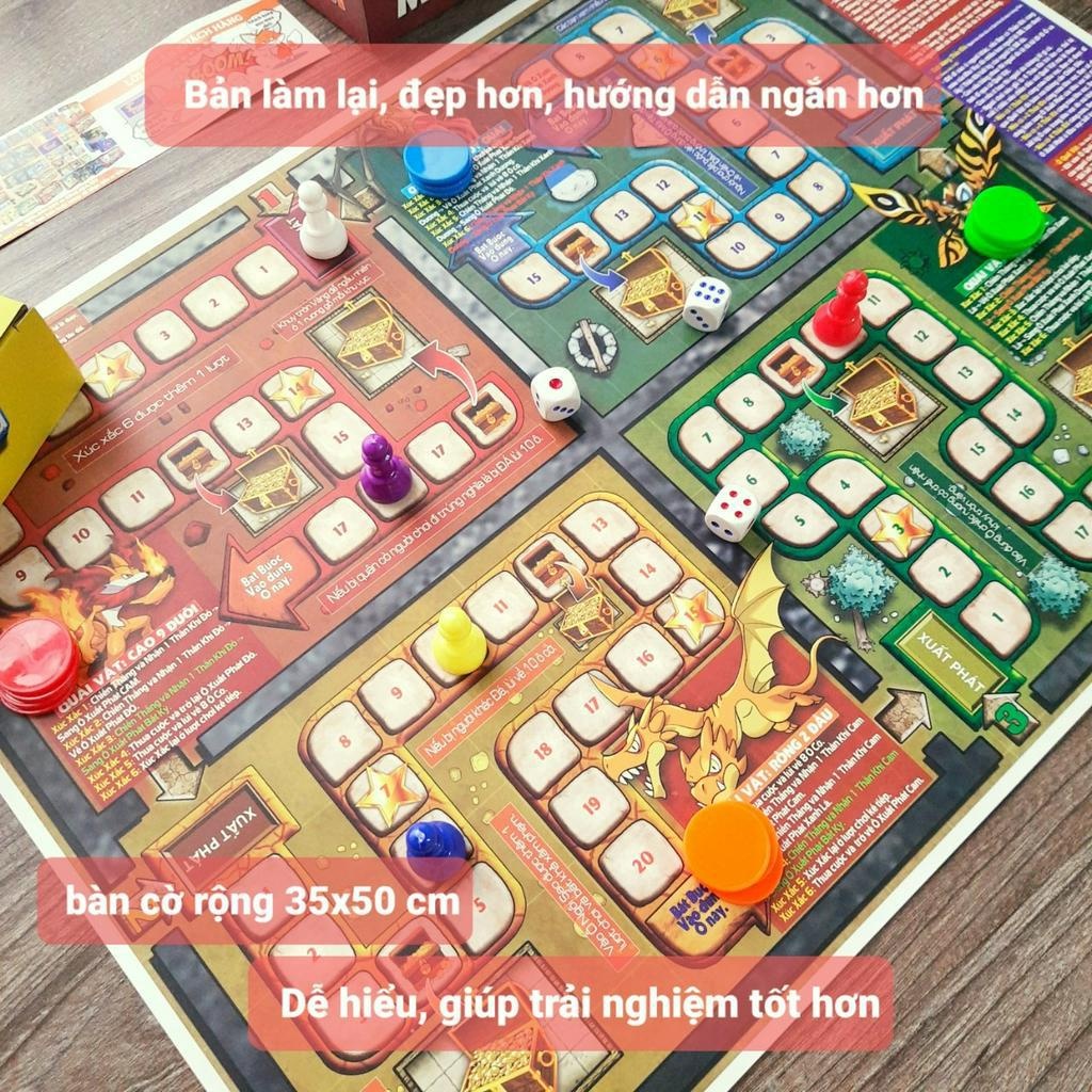 Đồ Chơi Board Game - Đi Tìm Kho Báu Mini - Đồ Chơi Phát Triển Tư Duy Dễ Chơi Vui Nhộn