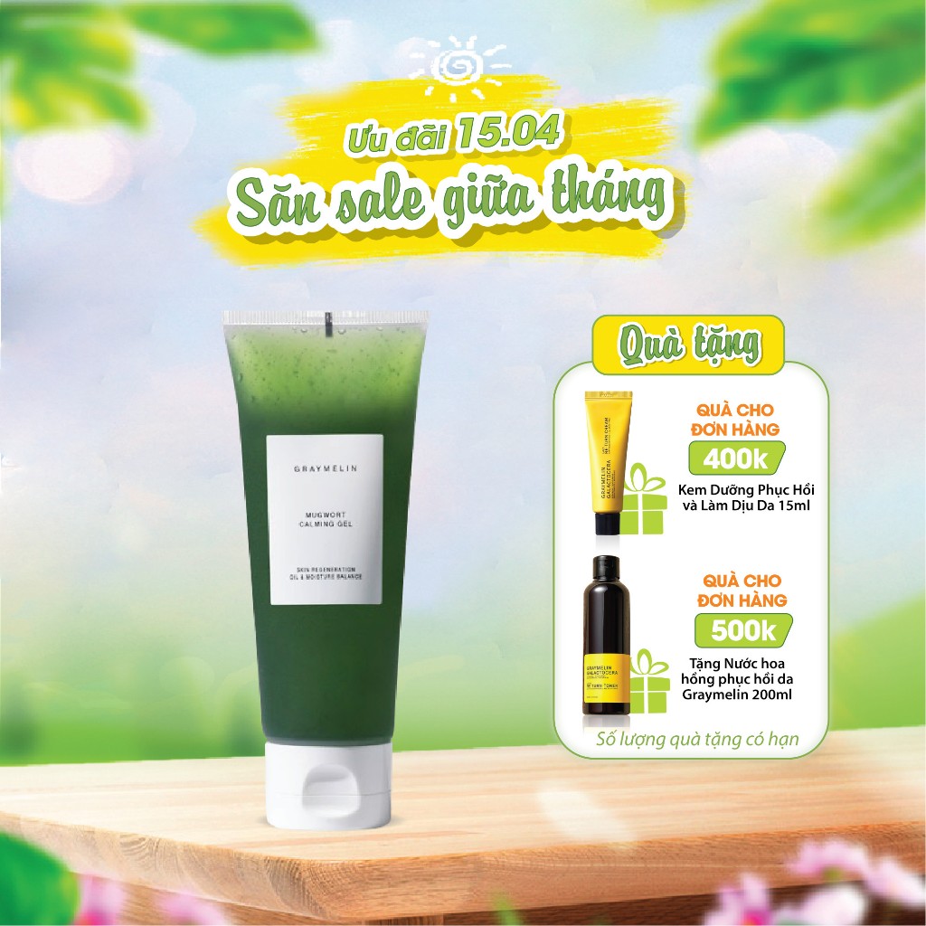 Gel Dưỡng Ngải Cứu Graymelin Mugwort Calming Gel 100ml Dịu Nhẹ Cho Da ...