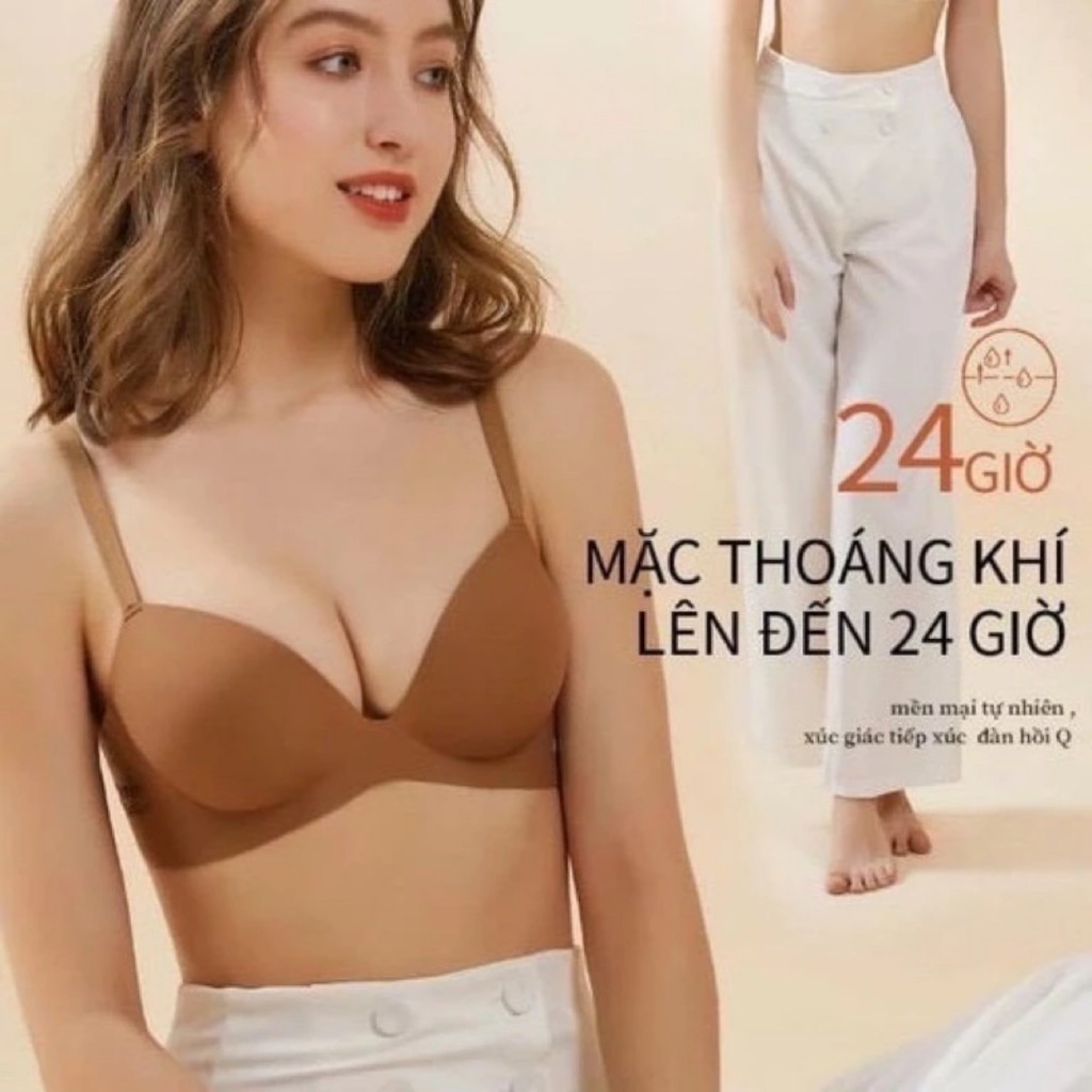 ÁO LÓT NỮ  NÂNG NGỰC TẠO KHE ĐẸP TỰ NHIÊN KHÔNG GỌNG MÃ S03