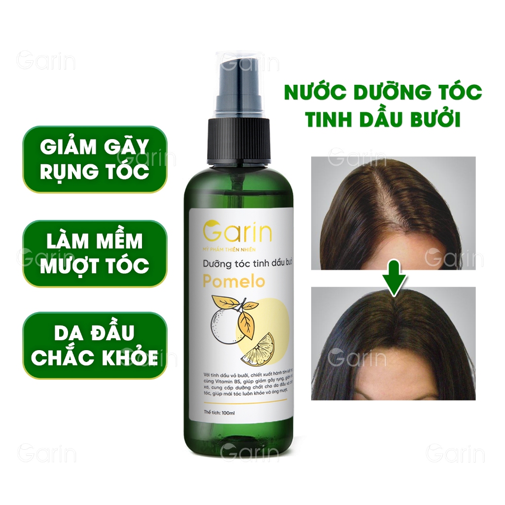 Ảnh Tinh dầu bưởi kích mọc tóc pomelo Garin 100ml xịt dưỡng tóc chắc khỏe suôn mượt giảm rụng làm dày 1