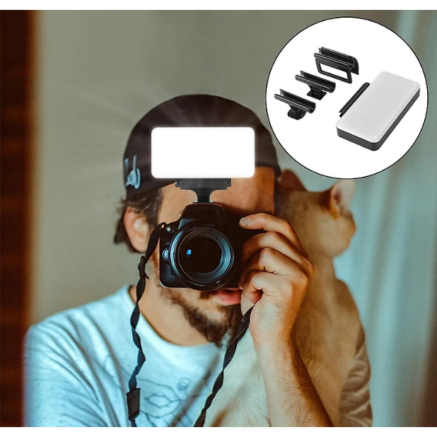 Đèn Trợ Sáng F8 / Z1 Cao Cấp – Hỗ Trợ Quay Video, Chụp Ảnh, Livestream (Kèm Phụ Kiện Gắn Thiết Bị)