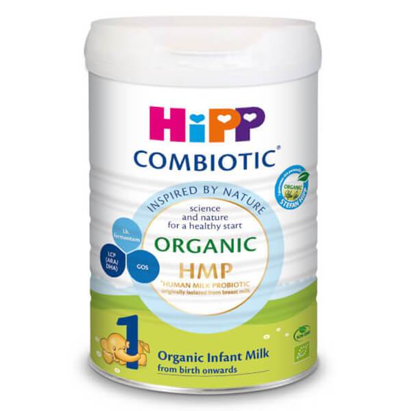 Sữa bột công thức HiPP Organic Combiotic 800g bổ sung DHA trực tiếp dành cho trẻ nhỏ - hanzomart