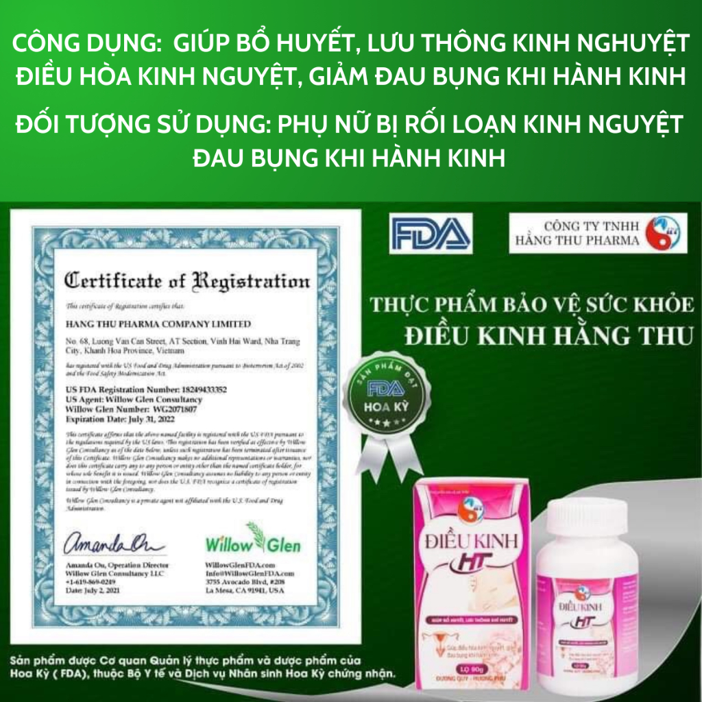 điều kinh HT Chính Hãng
