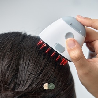Lược Massage Đẩy Tinh Chất Móc Tóc - KIRA IKUMO Đả thông kinh mạch, Thư giãn da đầu, Ngăn rụng tóc