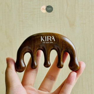 Lược Gỡ rối, Massage, Tránh Rụng Tóc - Tóc Mây Má Đào - KIRA GUASHA
