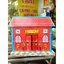 Nhà Kho Lớn Kích Thước 46*31*43 Loại Đẹp Màu Đỏ