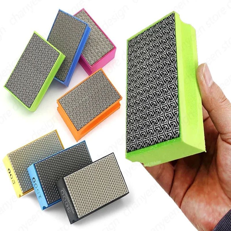 Bàn chà nhám cầm tay đánh bóng gạch đá , kính , kim loại