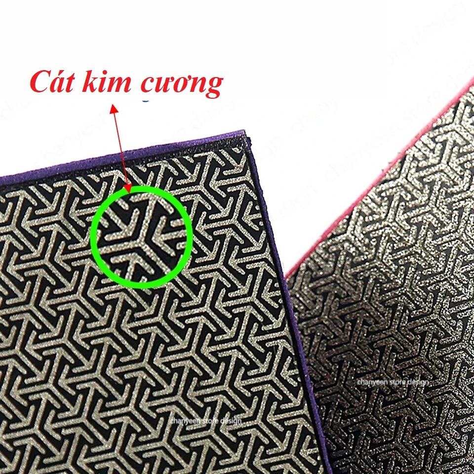 Bàn chà nhám cầm tay đánh bóng gạch đá , kính , kim loại
