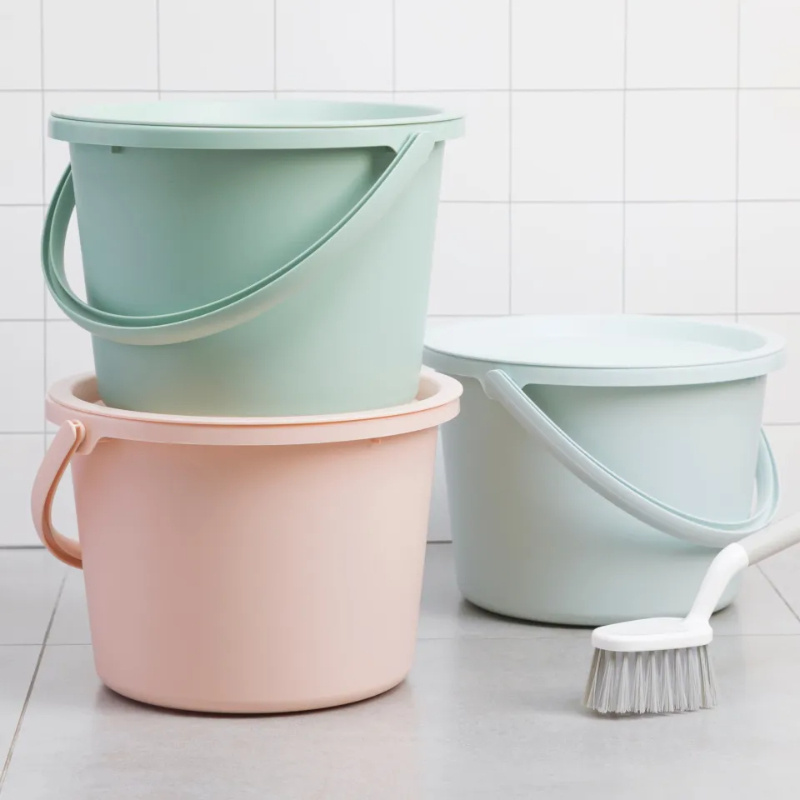 CHÍNH HÃNG INOCHI - Xô nhựa cao cấp có nắp đậy Notoro size 11L - 14L - nhiều màu pastel xinh xắn