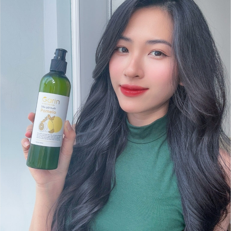 Ảnh Combo 2 chai dầu gội đầu bưởi kích mọc tóc Garin 300ml làm sạch tóc và da đầu dưỡng tóc chắc khỏe 4