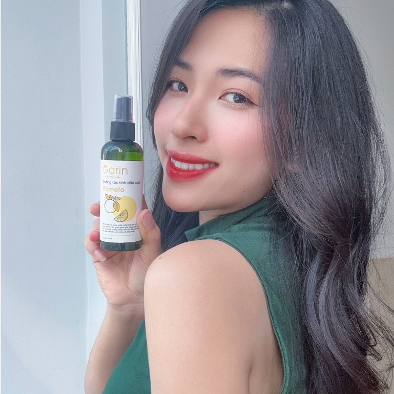 Ảnh Chai tinh dầu bưởi xịt mọc tóc pomelo GARIN 100ml dưỡng tóc kích mọc tóc giảm rụng cho tóc dày hơn 2