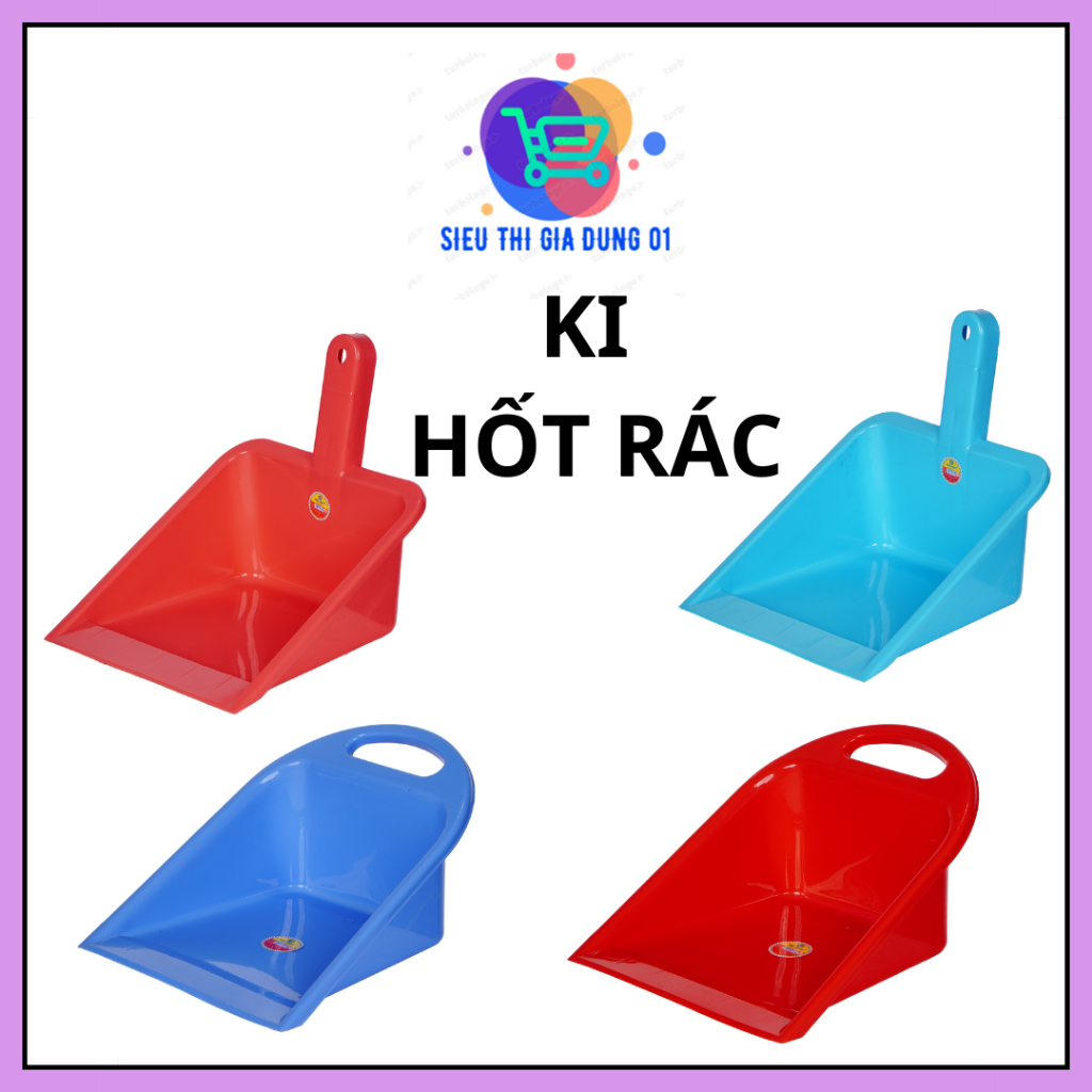 Dụng Cụ Hốt Rác Lớn Có Cán Cầm Tay- Ki Hót Rác , Xẻng Cán, Xẻng Lổ Việt ...