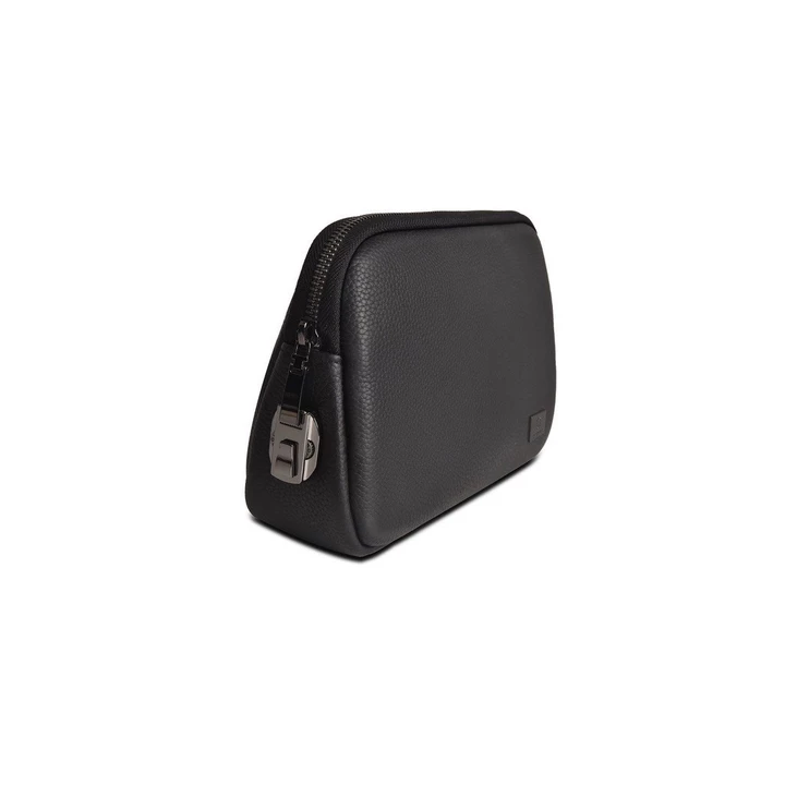 WIWU Alpha Anti-theft Clutch Bag- Ví Cầm Tay đựng phụ kiện bằng da cao cấp chống nước,chống sốc tích hợp khóa chống trộm – 3