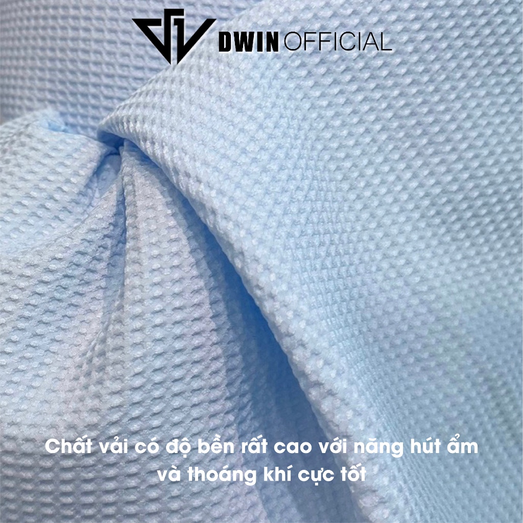 Ảnh Quần short nam xốp tổ ong Dwin thể thao basic nam nữ oversize phong cách đường phố Hàn Quốc Ulzzang 1