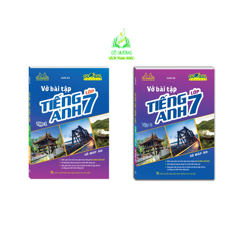 Sách - Combo 2c - GLOBAL SUCCESS - Vở bài tập tiếng anh lớp 7 (có đáp ...