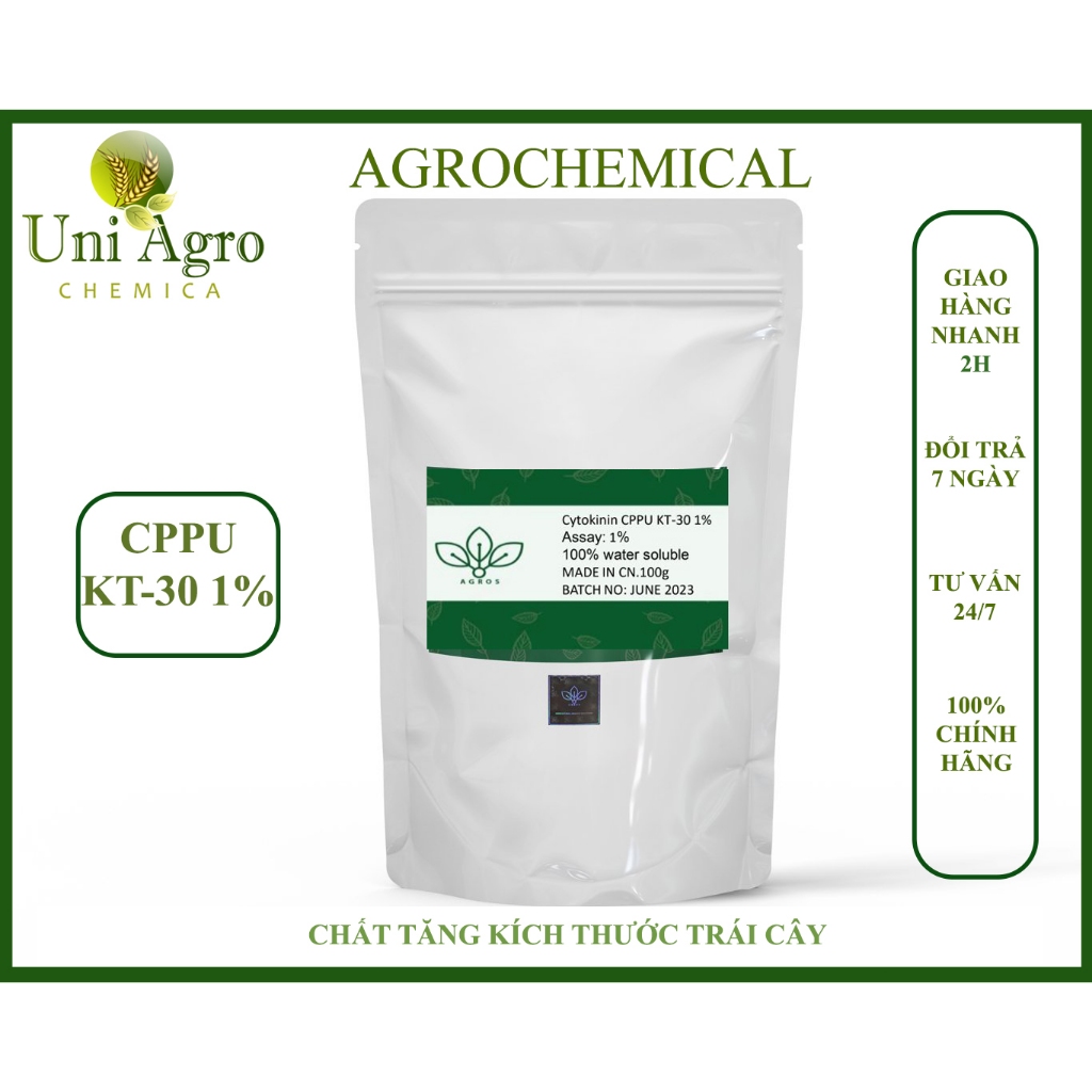 Cytokinin CPPU KT-30 1% (100g) Chất tăng kích thước trái cây | Shopee ...