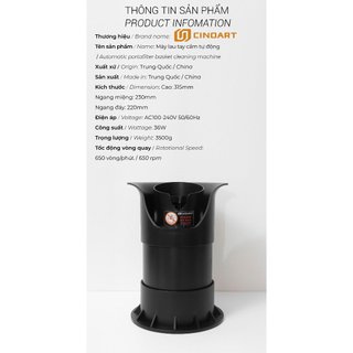 VOLCANO Máy vệ sinh tay cầm espresso tự động Automatic Protafilter Cleaner