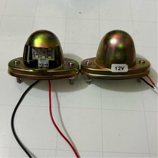 Đèn soi biển số sắt dùng cho xe tải, xe khách điện 12v 24v.