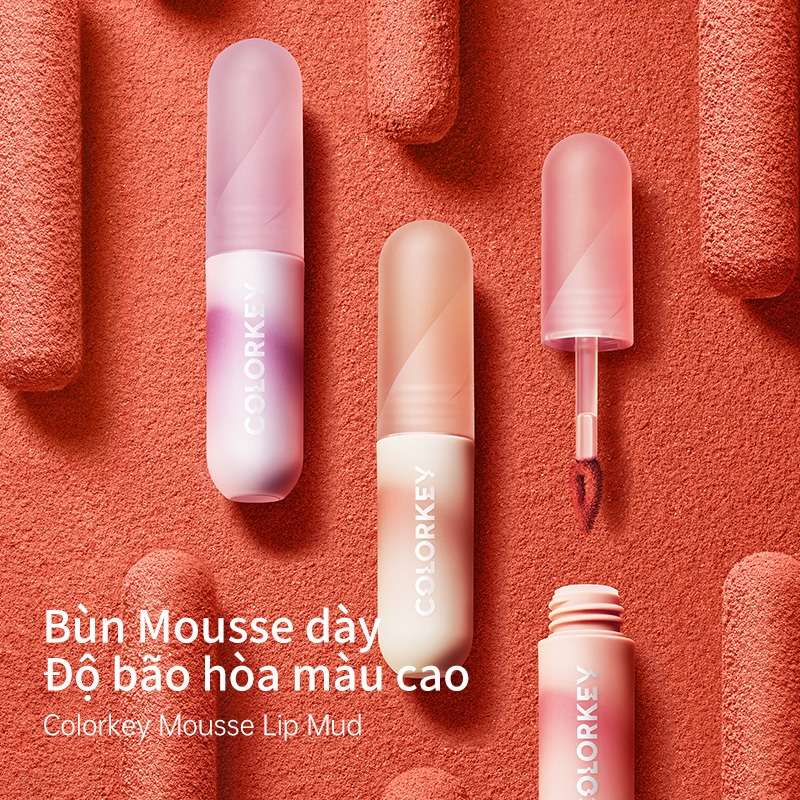 Son Kem Colorkey Mousse Lip Mud Matte 2g | Shopee Việt Nam