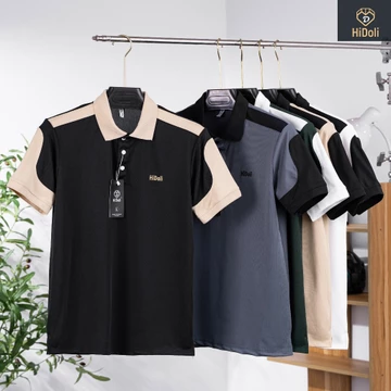Áo polo nam thiết kế trẻ trung thanh lịch MANXURY, chất liệu thoáng mát thấm hút mồ hôi POLO12