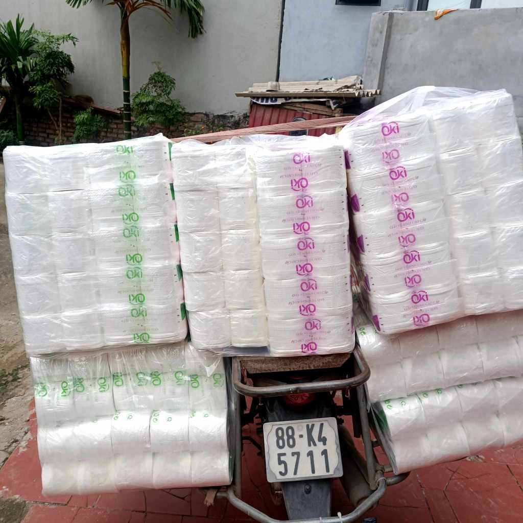 Giấy vệ sinh Cao Cấp OKI 4 Lớp