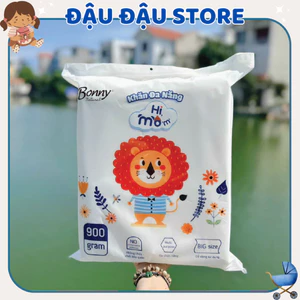 Khăn Khô Đa Năng Himom Bonny Size Đại 900g Cao Cấp Mềm Mại, An toàn cho bé (Mã mới) Đậu Đậu Store