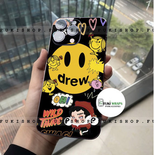 Tấm dán Skin Mặt Sau Mẫu Drew MS04 FULL VIỀN 15promax , 14promax , 13promax , 12promax , 11promax , xsmax - FukiShop